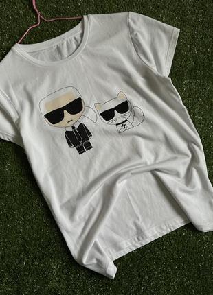 Футболка karl lagerfeld