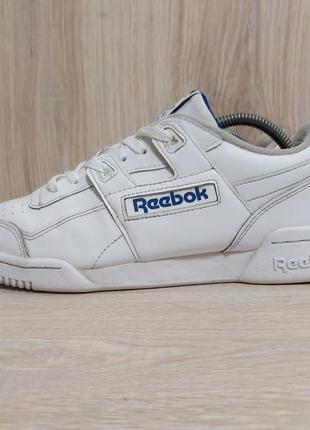 Кожаные кроссовки reebok classic leather оригинал