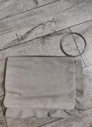 Косметичка замшева bershka