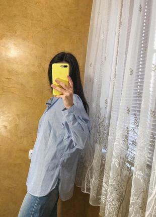 Сорочка в смужку uniqlo3 фото