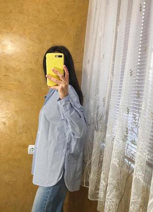 Сорочка в смужку uniqlo7 фото