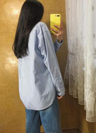 Сорочка в смужку uniqlo6 фото