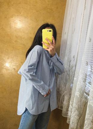 Сорочка в смужку uniqlo8 фото