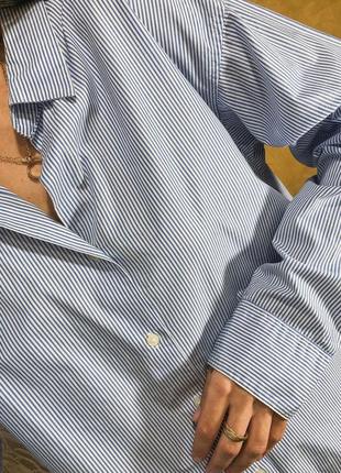 Сорочка в смужку uniqlo5 фото
