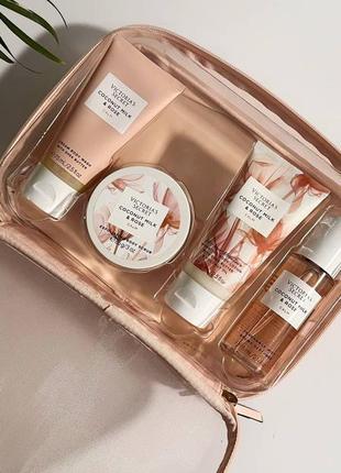 Подарочный набор victoria’s secret calm starter kit coconut milk & rose