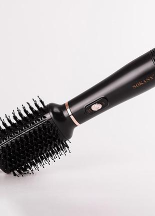 Фен стайлер для волосся 3 в 1 sokany • професійний стайлер для волосся • мультистайлер для волосся 1000 вт