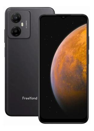 Мобільний телефон freeyond f9 2/64 6.52" black1 фото