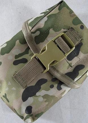 Підсумок для аптечки першой допомоги з медикаментами армії сша molle improved first aid kit (ifak) usa multicam