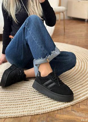 Ботинки деми на флисе