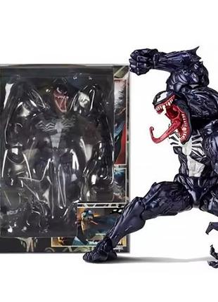 Уцінка! колекційна рухлива фігурка веном marvel venom 18 см