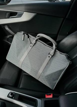 Сумка jordan monogram duffle grey
