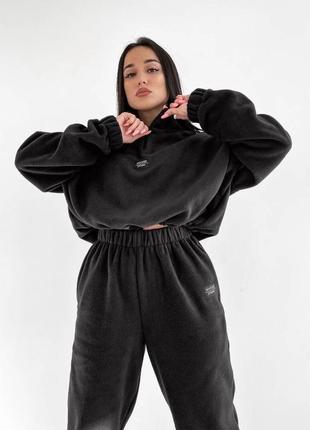 Теплий флісовий костюм