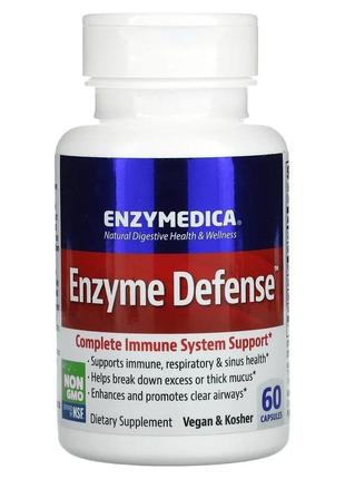Протеолітичні ферменти enzymedica enzyme defense 60 капсул