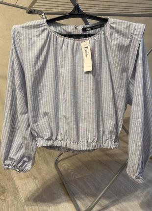 Блуза сорочка zara