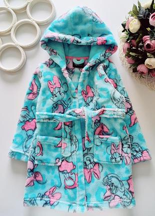Красивый детский халат с микки маус артикул: 21409