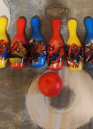 Боулинг спайдермен spiderman человек паук