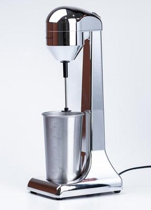 Міксер для молочних коктейлів sokany sk-1737 milk shake machine 100w 500ml міксер для коктейлів1 фото