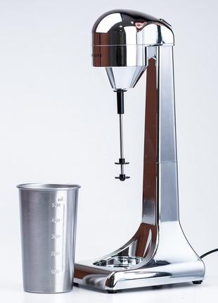 Міксер для молочних коктейлів sokany sk-1737 milk shake machine 100w 500ml міксер для коктейлів2 фото
