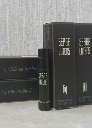 Serge lutens la fille de berlin пробник унісекс (оригінал)