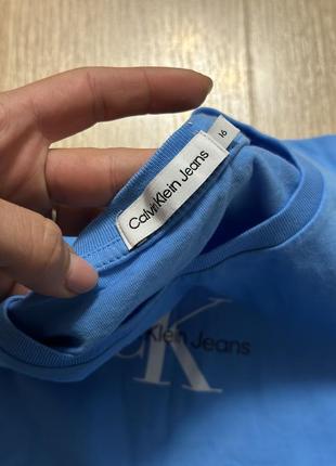 Футболка calvin klein небесно голуба