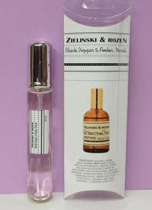 Zielinski & rozen black pepper & amber neroli 20 мл. унисекс.