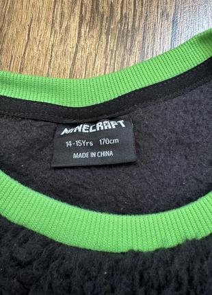 Тепла кофта реглан майнкрафт 2