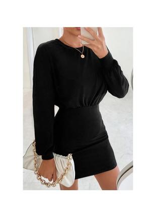 Актуальне плаття міні, тепла сукня на флісі, стильна, модна, трендова