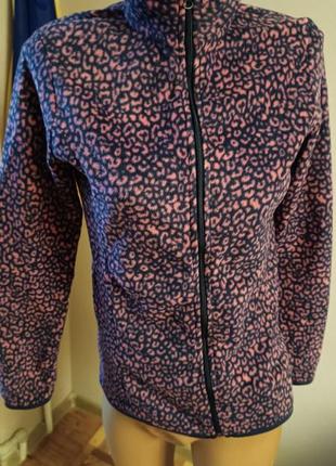 Флісова кофта, кардиган на блискавці y.f.k. німеччина