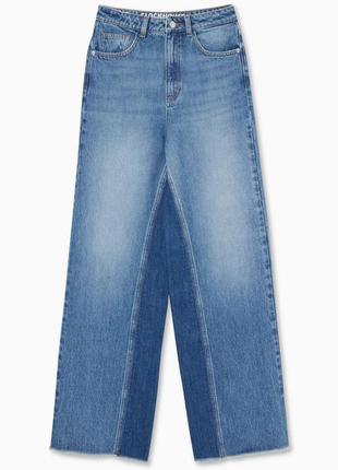 Джинси широкі рівні прямі c&a wide leg