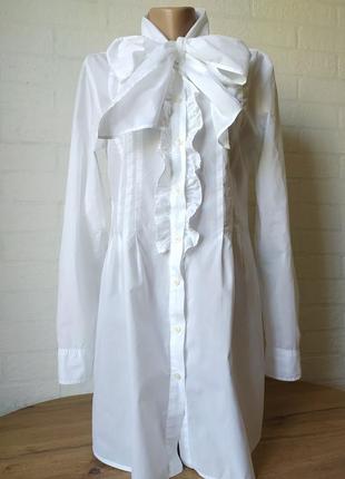 Белая блузка. блузка.белая туника. туника. платье-сорочка. брендовая блузка.9 фото