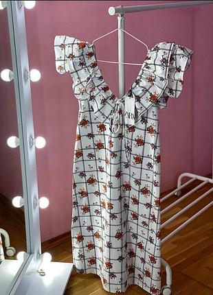 Сукня міді нова zara