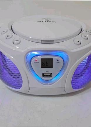 Бумбокс/ радіо bluetooth cd usb mp3 aux