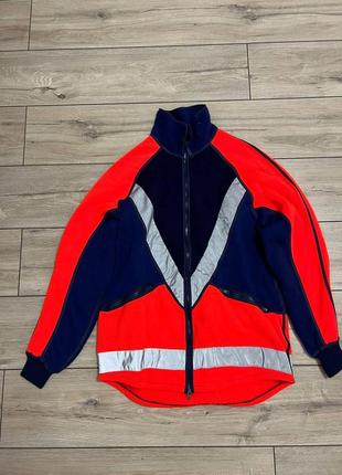 Мужская рабочая термо кофта куртка рефлективная м-л зимняя с начесом