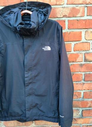 The north face size m черная куртка штормовой дождевик мембрана hyvent tnf