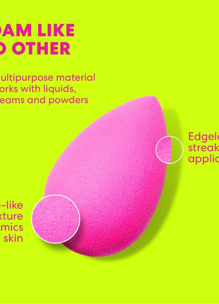 Набір beautyblender besties iconic set (sponge/1pcs + soap/16g + cleans/mat/1pcs + bag)4 фото