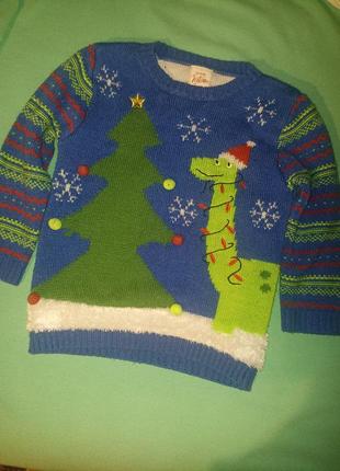 Свитер зимний на мальчика