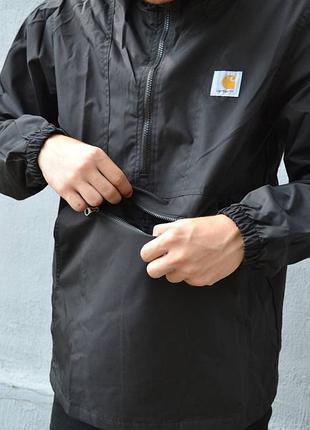 Анорак carhartt чорний
