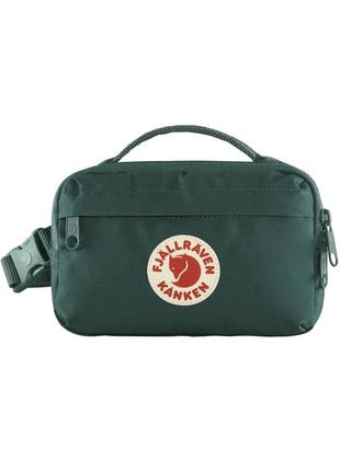 Поясна сумка fjallraven kanken hip pack 12х18х9 см arctic green (1004-23796.667)