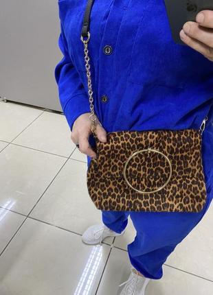Леопардовая сумочка2 фото