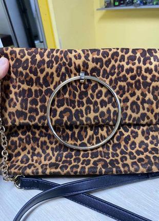 Леопардовая сумочка4 фото