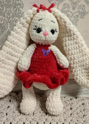 М'яка іграшка зайка