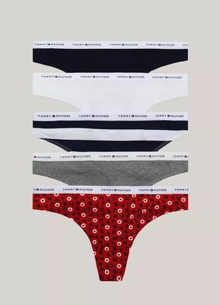 Набор трусиков тонг tommy hilfiger