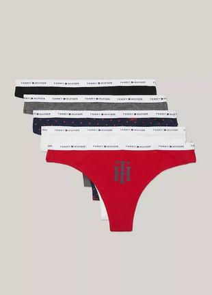 Набор трусиков тонг tommy hilfiger