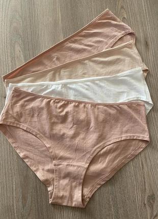 Комплект хлопковых трусиков h&m