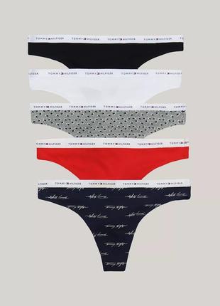 Набор трусиков тонг tommy hilfiger