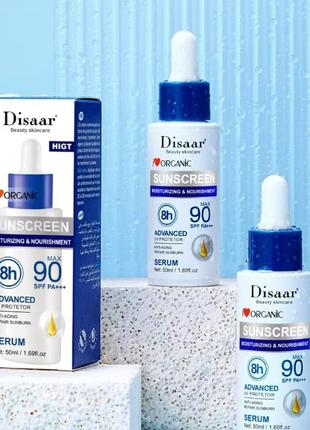 Disaar spf 90 max pa +++ face sunscreen lotion vitamin e serum whitening sunscreen for...