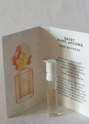 Marc jacobs daisy ever so fresh парфумована вода, 1,2 мл3 фото