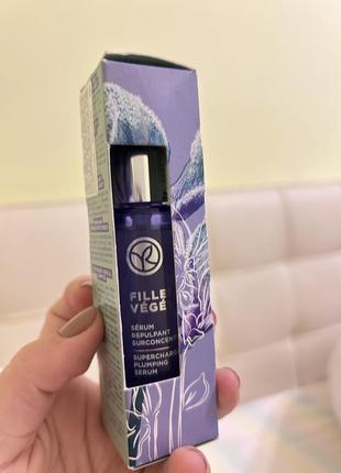 Сироватка-концентрат філер вежеталь yves rocher filler vegetal від зморщок та для пружності шкіри, 30 мл