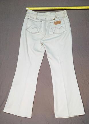 Талия 80 см vtg 60-70s maverick zipper scovill джинсы кремовые