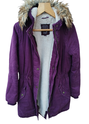 Куртка парка на меху женская